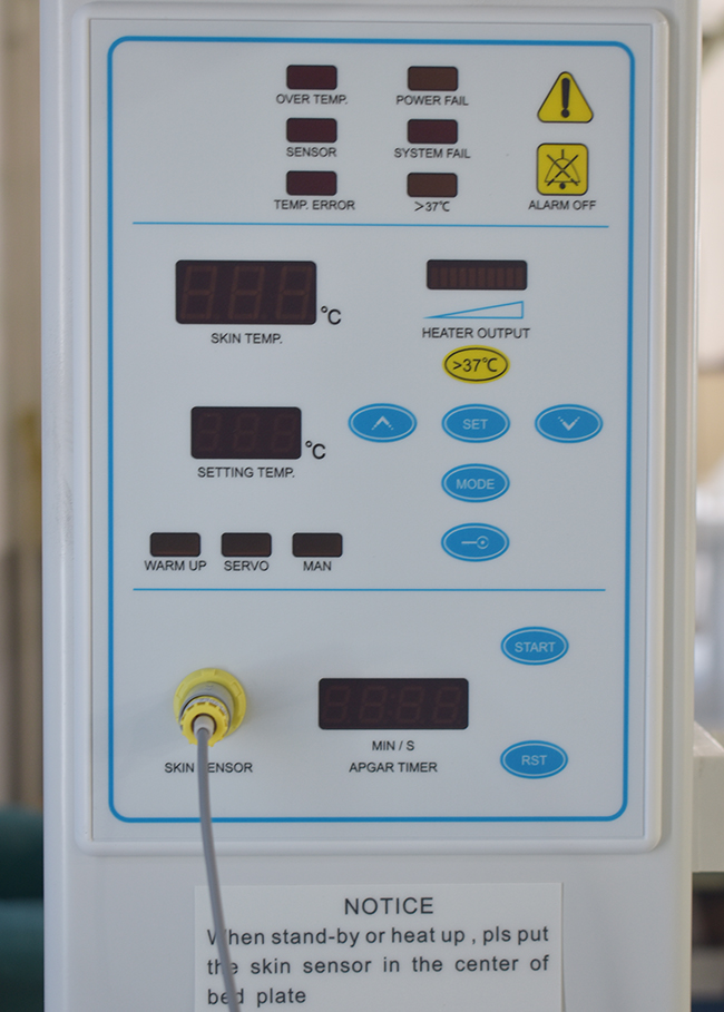Medical Surgical Premature Infant Instrument Baby Radiant Warmer With One Illumination Light ECOR015/ECOR016