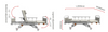 Hospital Blood Donation Special Chair Hemodialysis Multi-functional Mannual Pressure Dialysis Chair ME-SOC