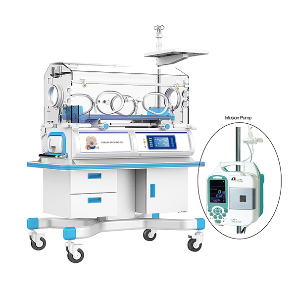 Hospital Infant Care Surgical Equipment Child Rescue Table Medical Baby Incubator With Electrical Scale ECOR004