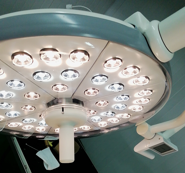Hospital Medical Supply LED Single Lamp Surgical Ceiling Type LED Operating Light ME 500