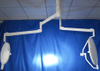 Hospital Operation Products Ceiling Type 700mm Double Lamps Medical Surgical Light V Series LED 700700