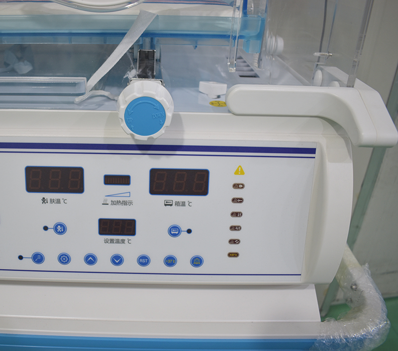 Hospital Premature Babies Emergency ICU Room Delicated Equipment Surgical Infant Incubator With LED Phototherapy Unit ECOR007