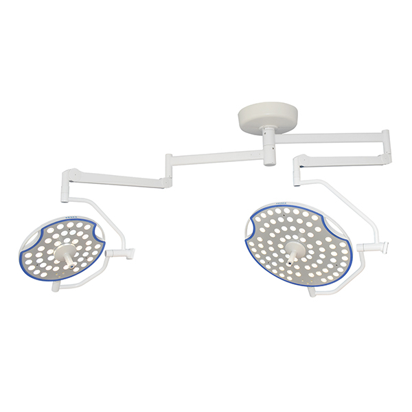 Surgery Clinic Theater Medical Equipment Ceiling Type Double Lamps LED Operation Light V Series 700500