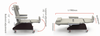 Surgical Hemodialysis Tharapy Device Dialysis Room Used Blood Donation Chair MEOY