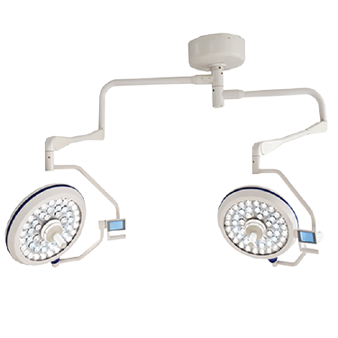 Double Arms Shadowless Surgical Light LED Ceiling-mounted Operating Light​