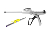 Surgical staples are specialized staples used in surgery in place of sutures to close skin wounds .