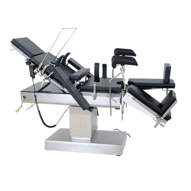 Medical Surgical Electric Operating Table With Folding Back and Leg Plates