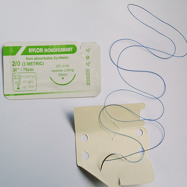 Medical Equipment Surgical Absorbable Sutures with Needle or Without Needle 